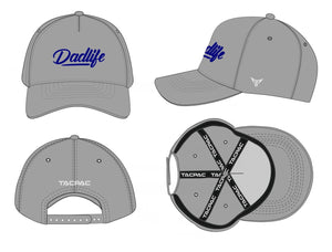 DadLife A-Frame Snapback - Heather Grey