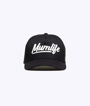 MumLife A-Frame Snapback - Black