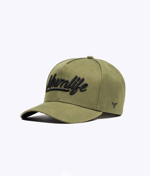 MumLife A-Frame Snapback - Hunter Green