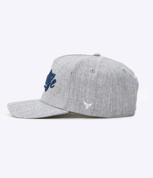 DadLife A-Frame Snapback - Heather Grey