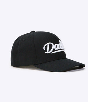 DadLife A-Frame Snapback - Black