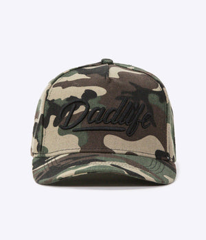 DadLife A-Frame Snapback - Camo