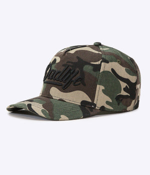 DadLife A-Frame Snapback - Camo