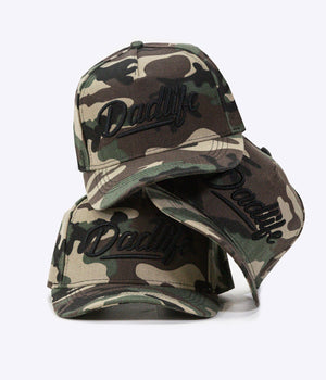 DadLife A-Frame Snapback - Camo