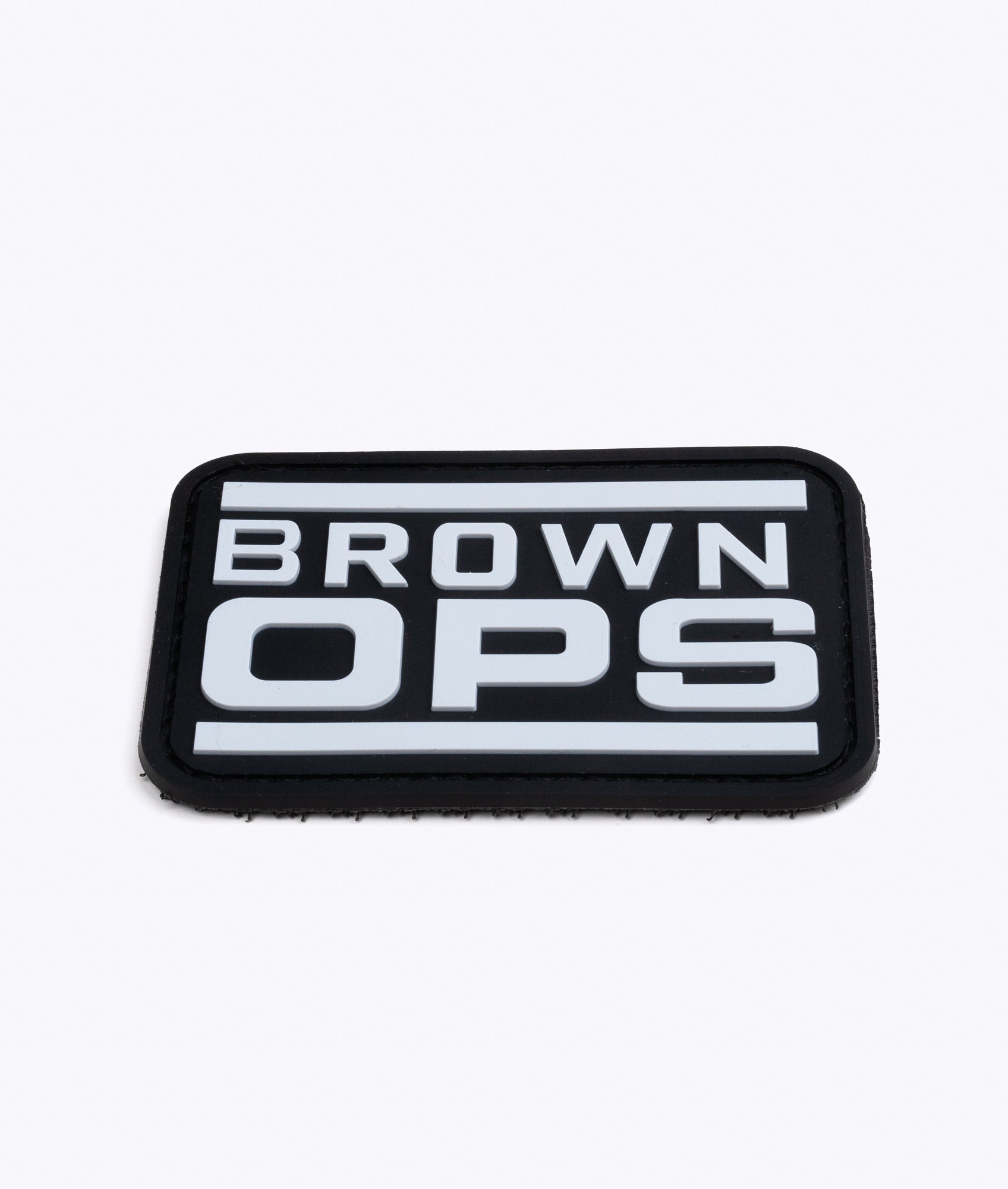 Brown OPS PVC Patch