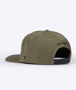 DadLife A-Frame Snapback - Hunter Green