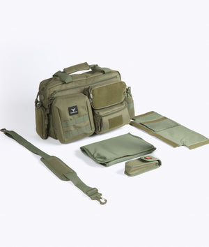 Tacpac 'Recon 2.0' Hunter Green Nappy Bag Set